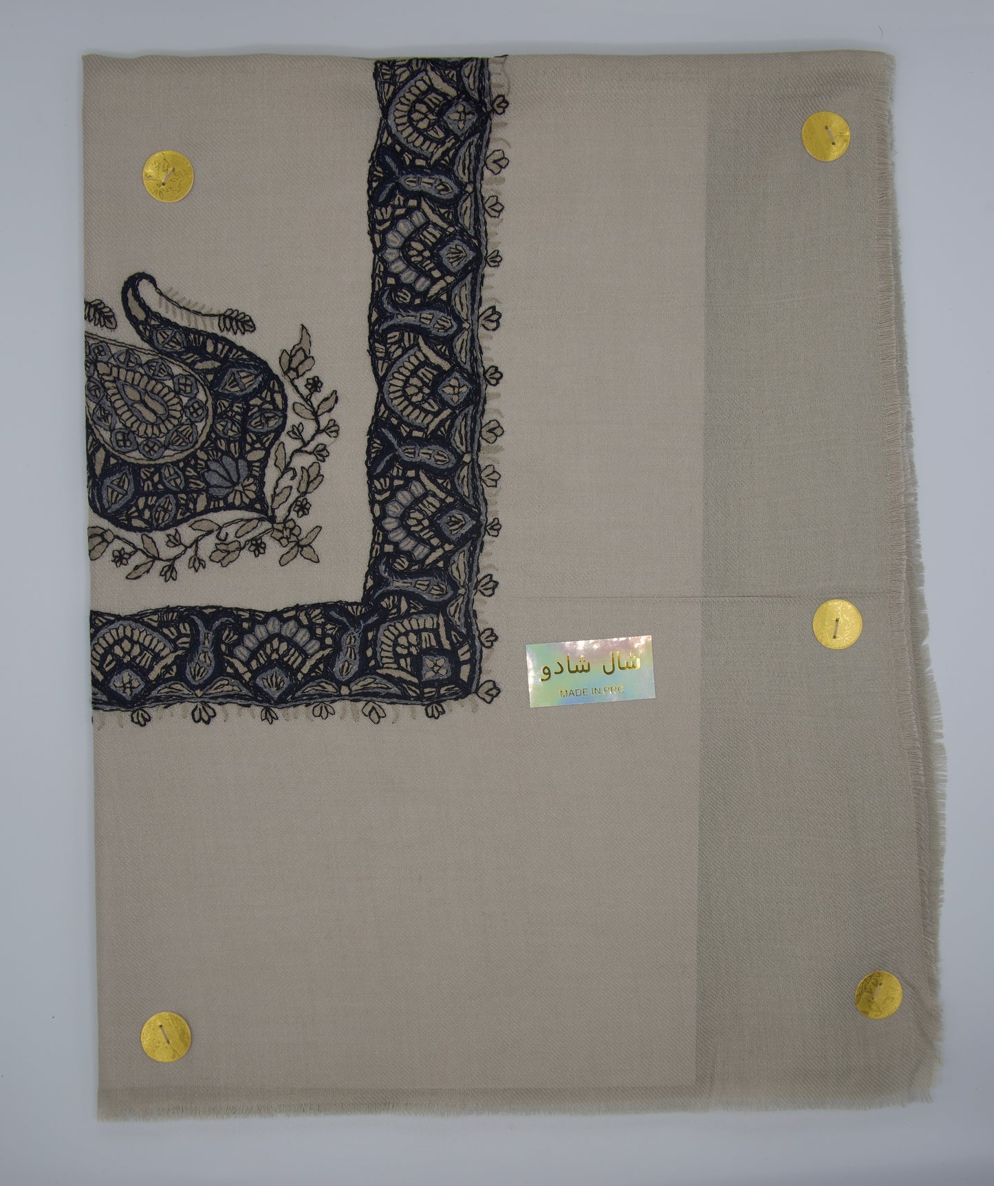Authentic Embroidered Omani Shawl