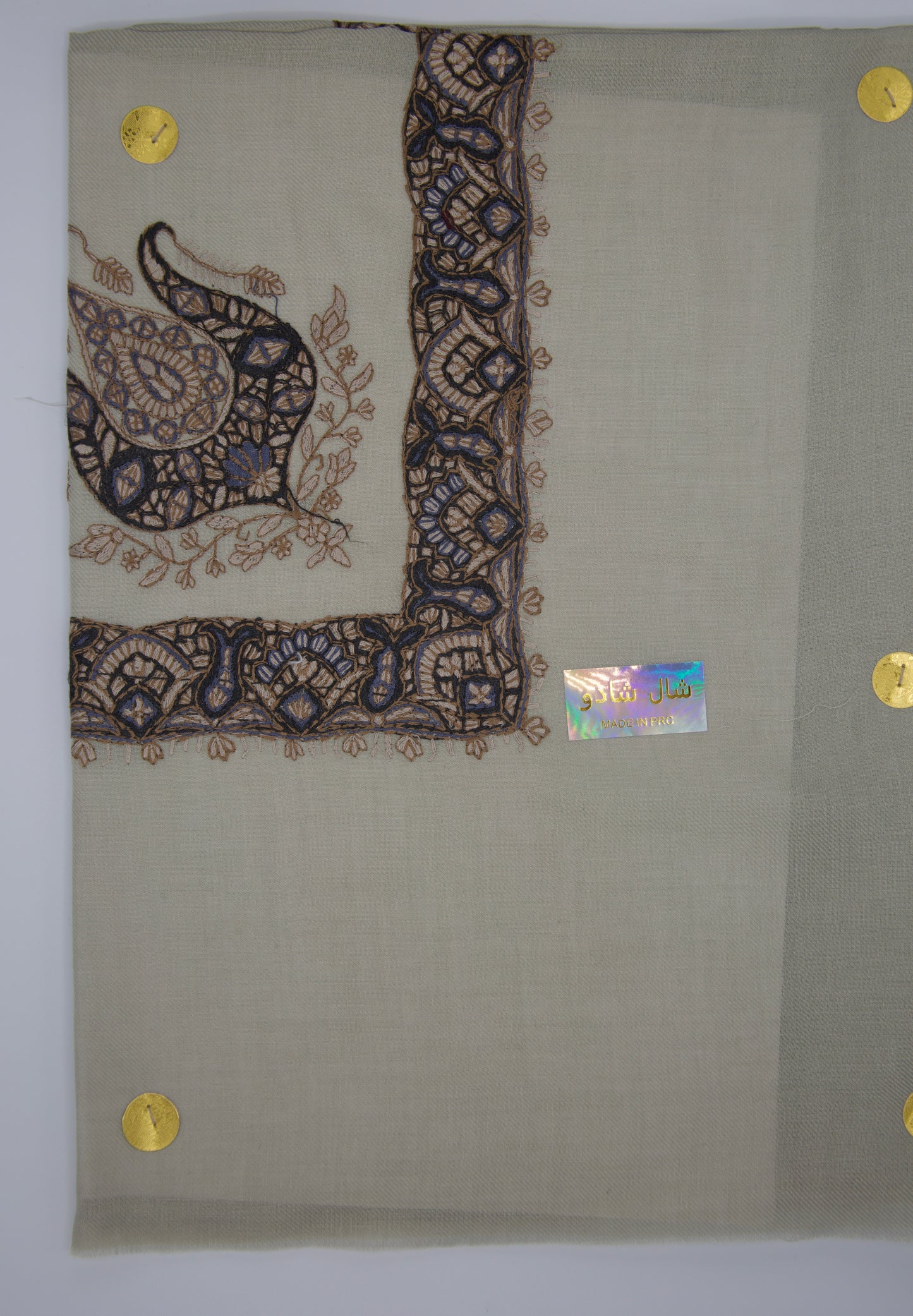 Authentic Embroidered Omani Shawl