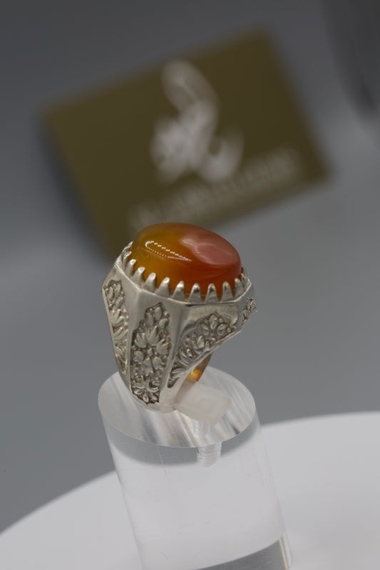 Men’s Yemeni ‘feyli’ silver ring