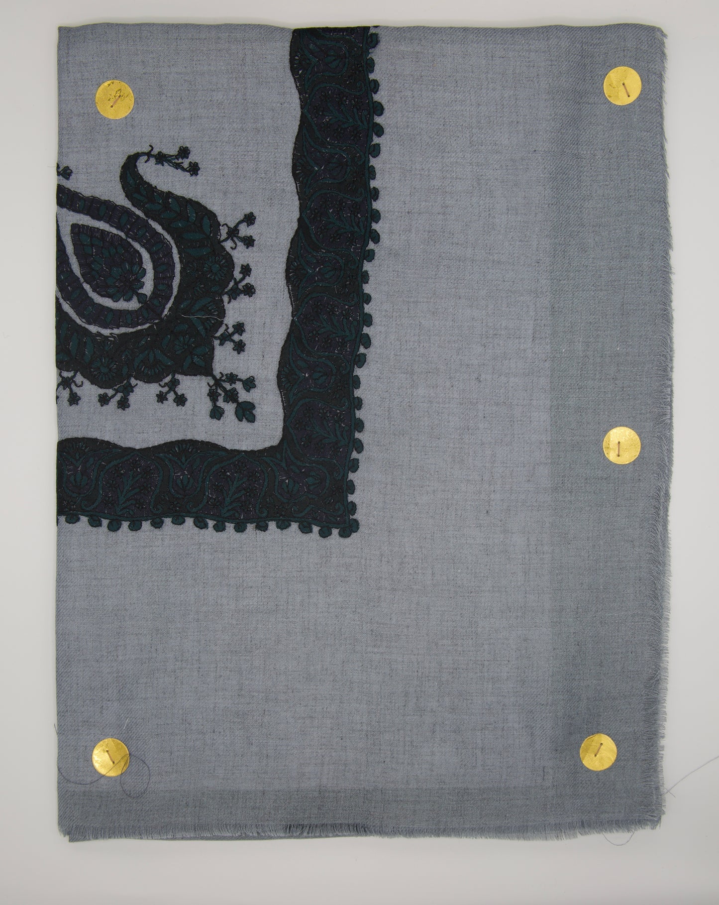 Authentic Blue Omani Shawl