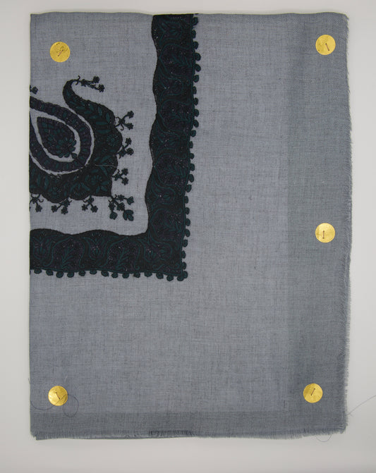 Authentic Blue Omani Shawl