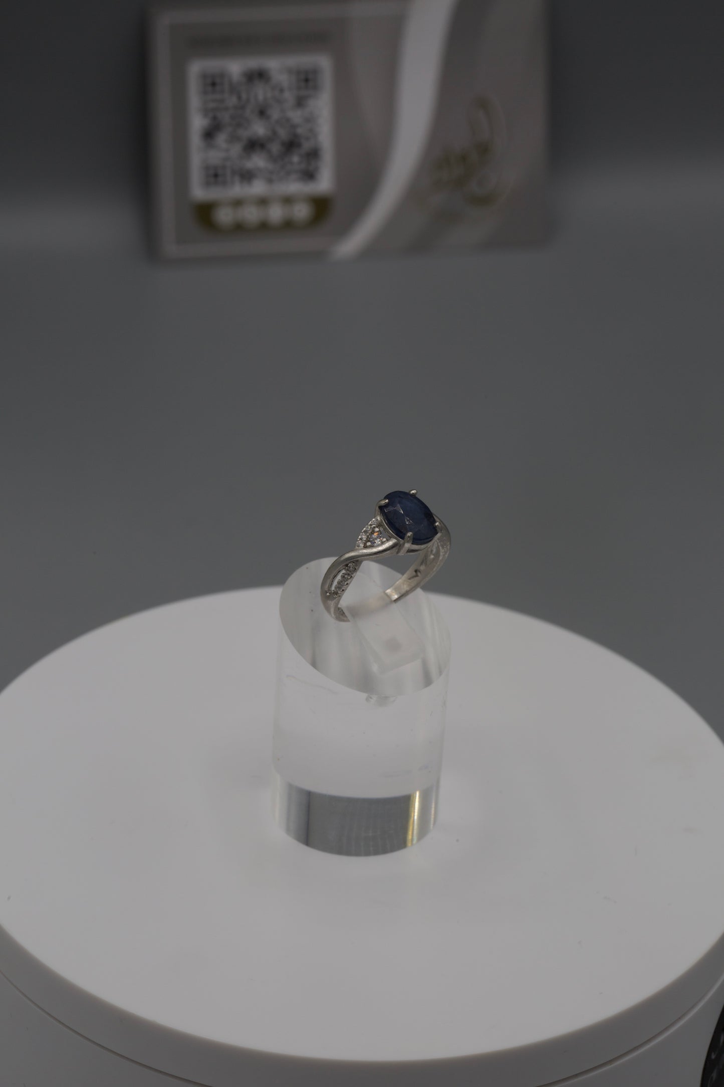 Women’s Sapphire silver Ring[03]