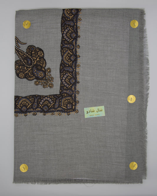 Authentic Embroidered Omani Shawl