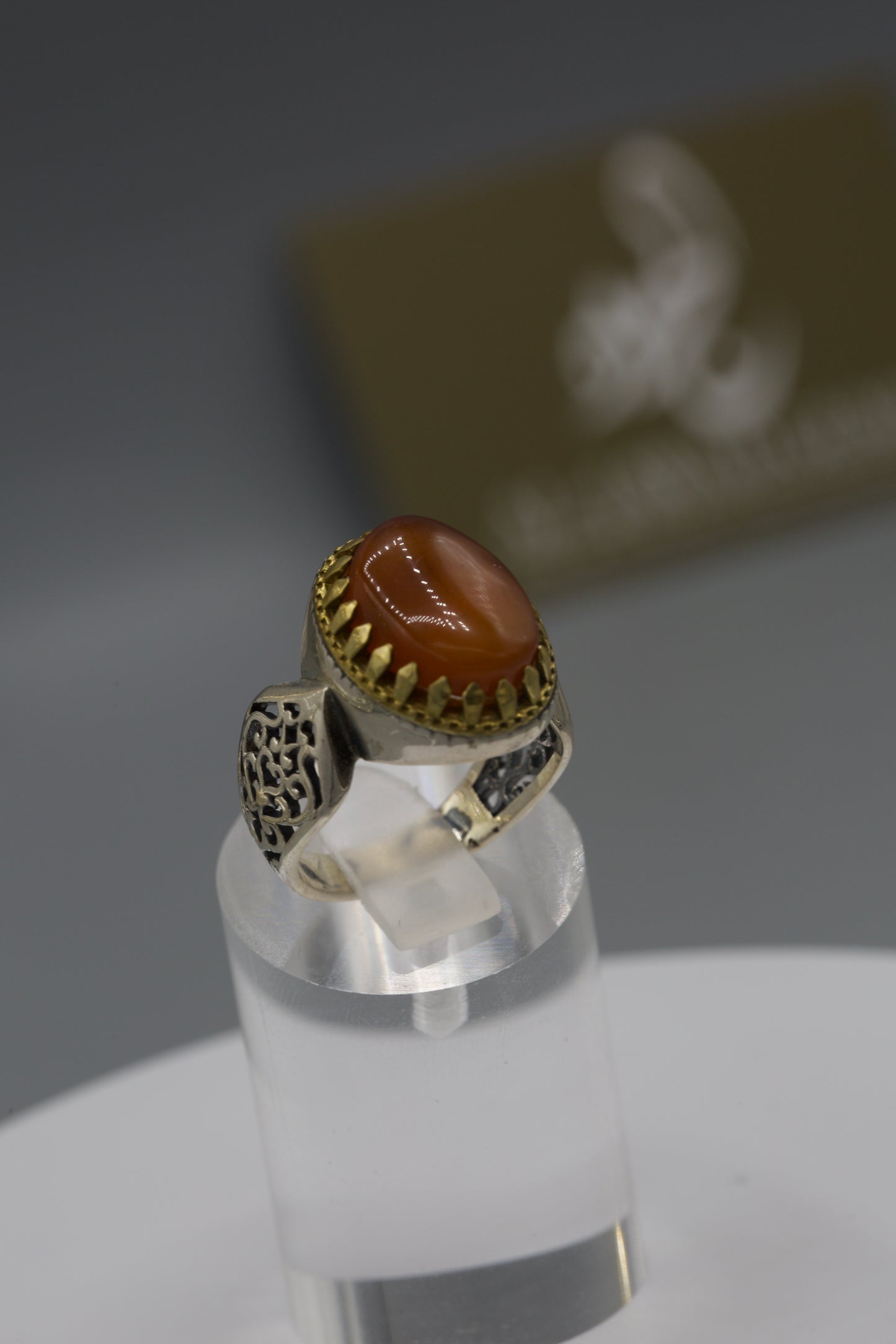 Men’s Yemeni Aqeeq ring