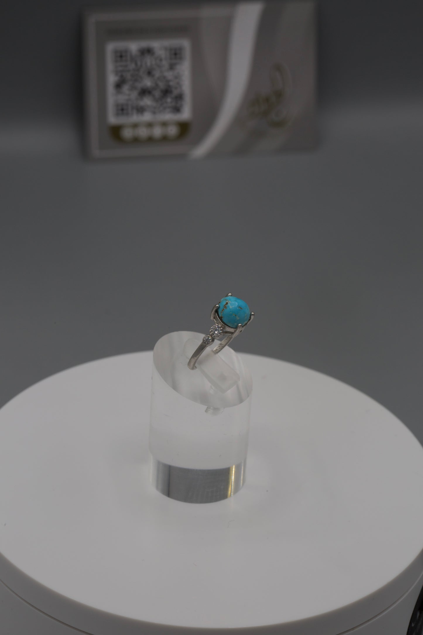 Clear Firouz Neyshapur Ring