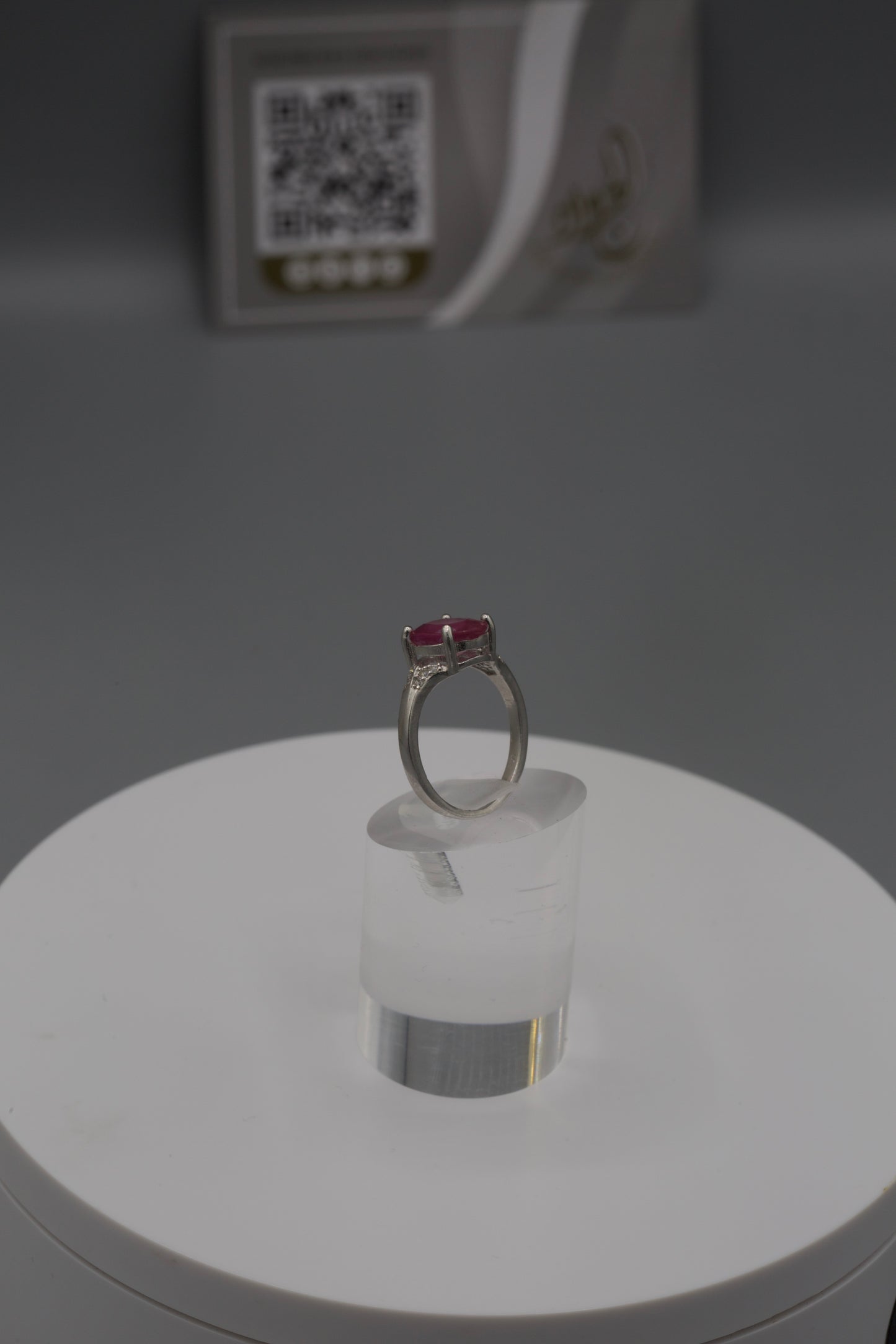 Women’s Silver Ruby Ring [13]