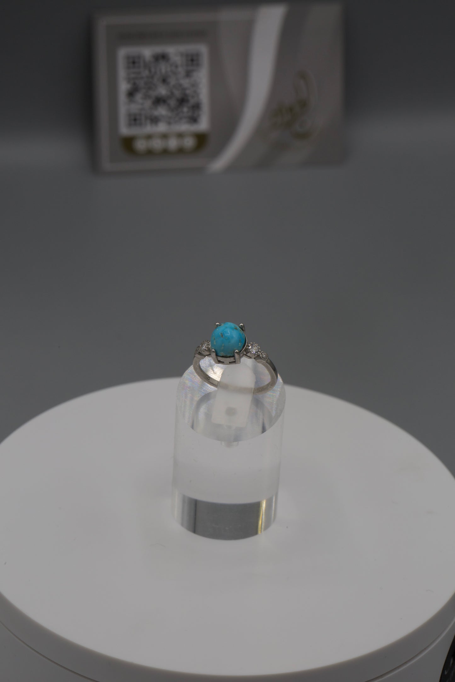 Clear Firouz Neyshapur Ring