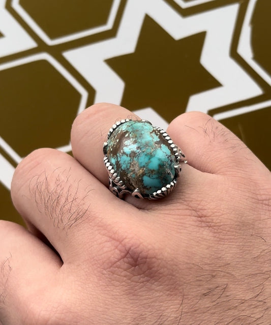 Firouz Neyshapur Silver Ring