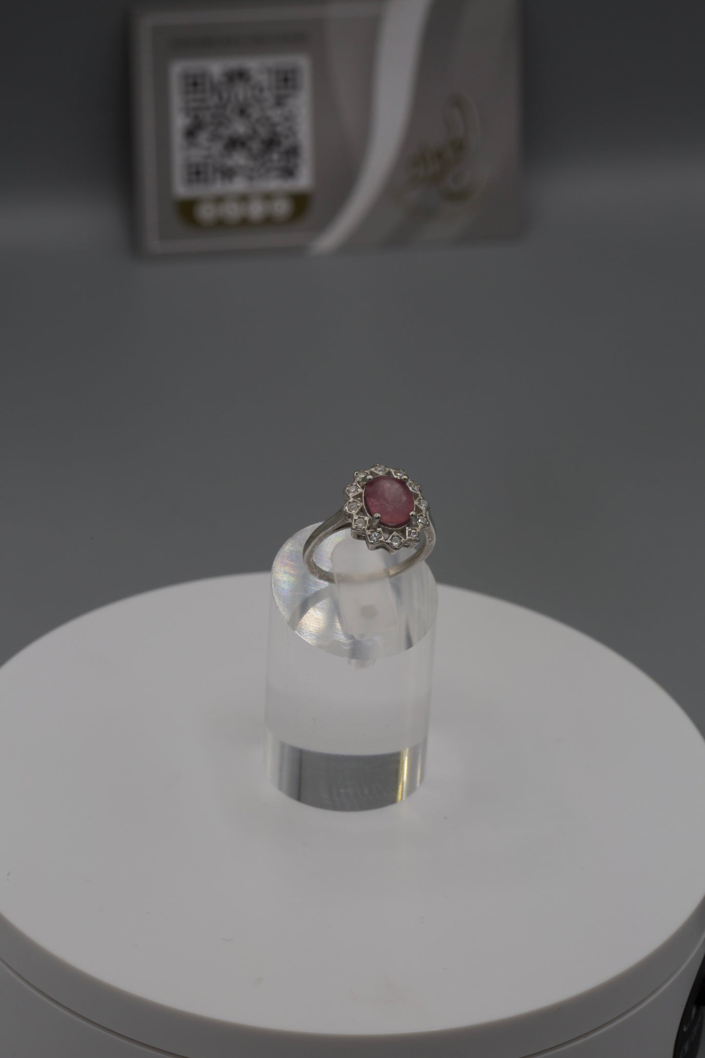 Women’s Ruby silver Ring