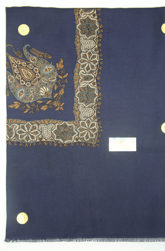 Authentic Blue Omani Shawl