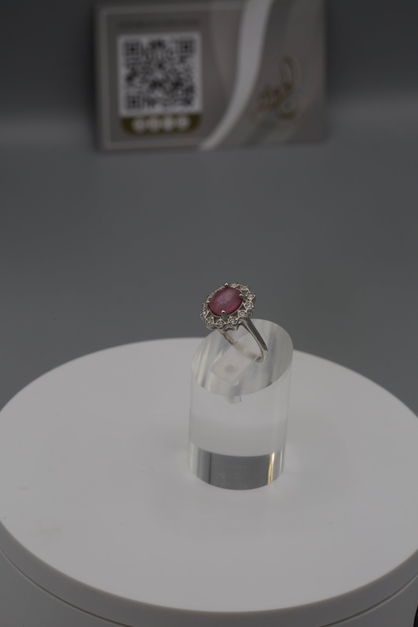 Women’s Ruby silver Ring