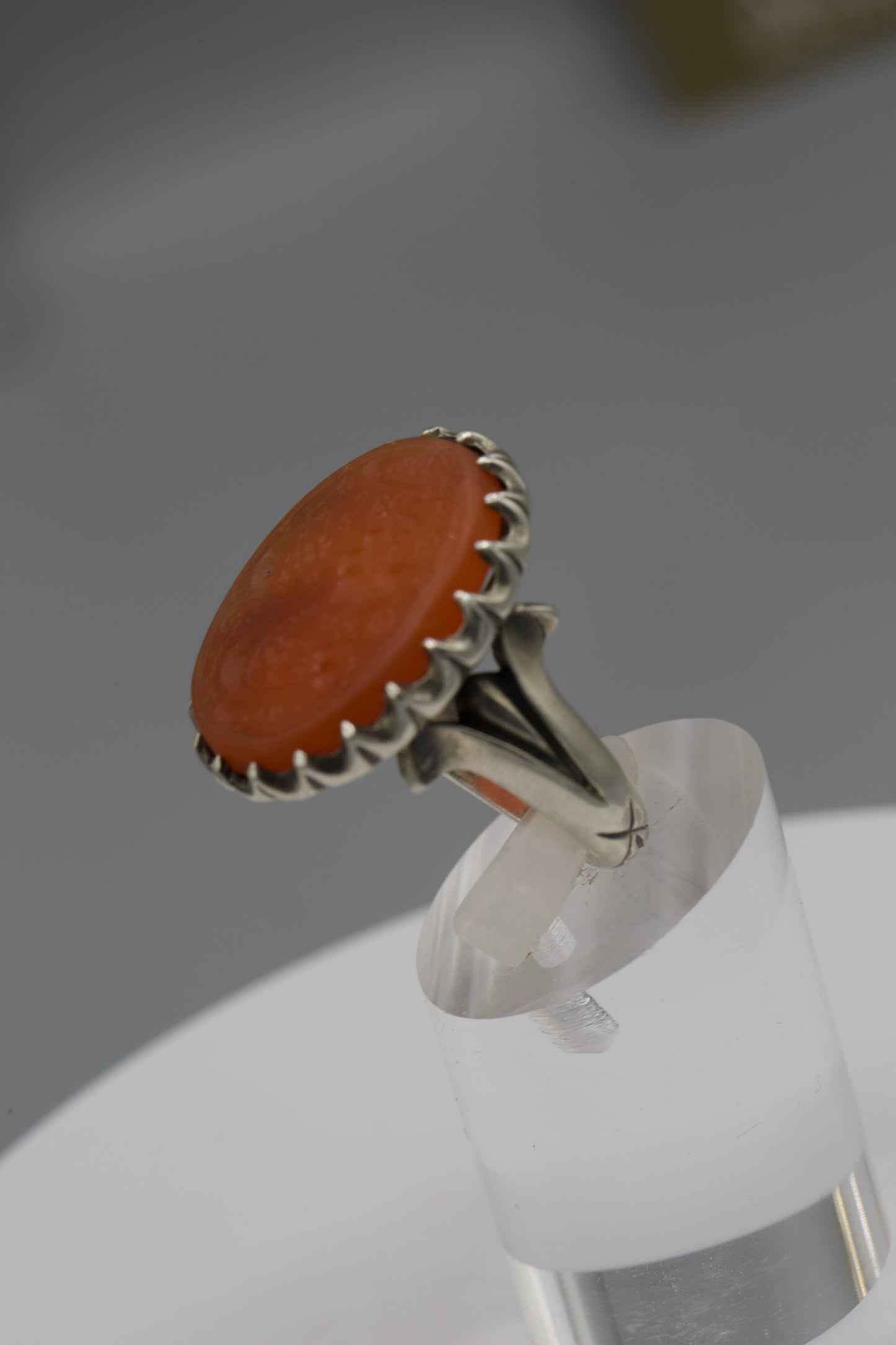 Handmade “Ya Samii ya badii” Yemeni high engraving ring