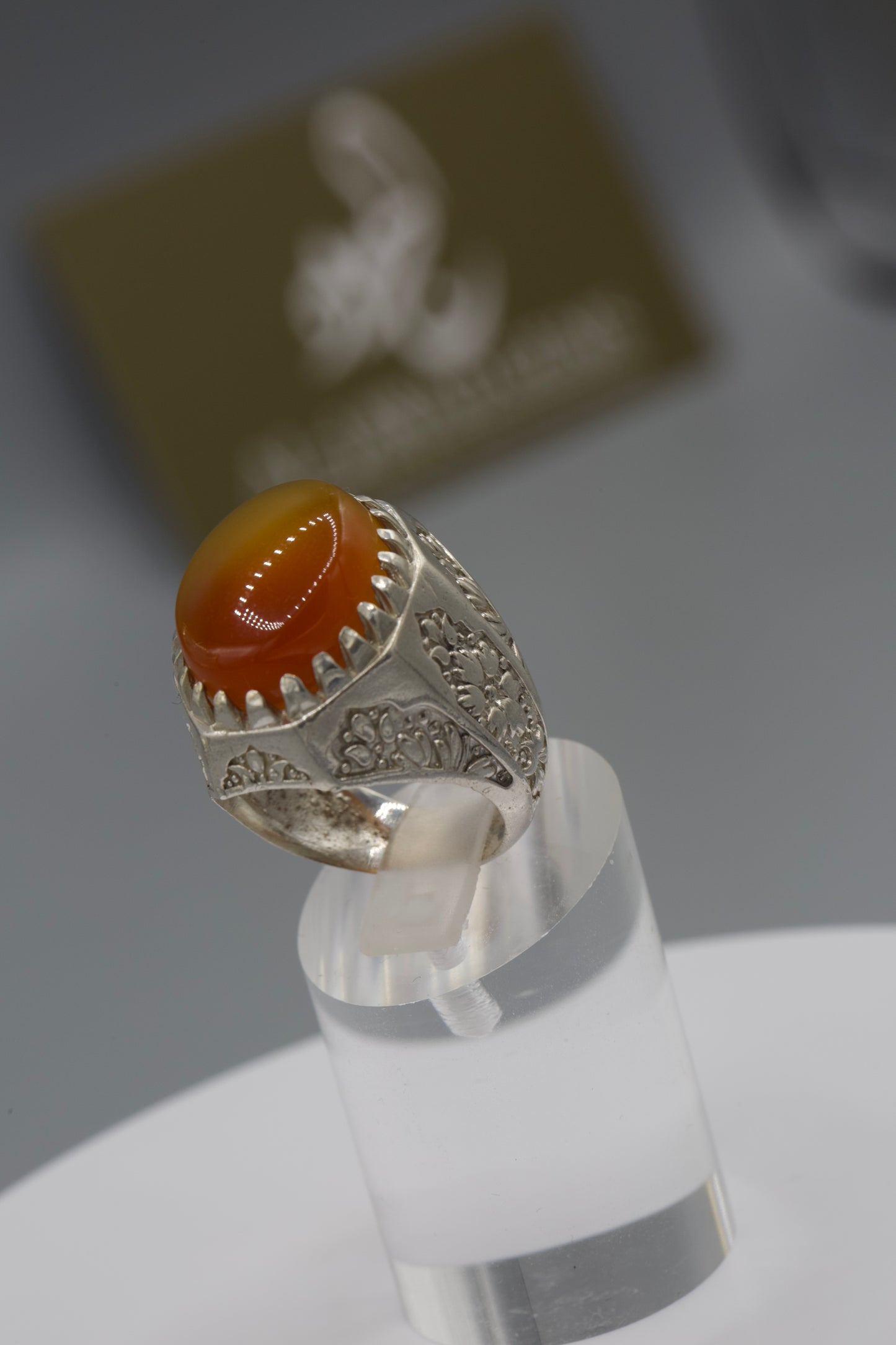 Men’s Yemeni ‘feyli’ silver ring