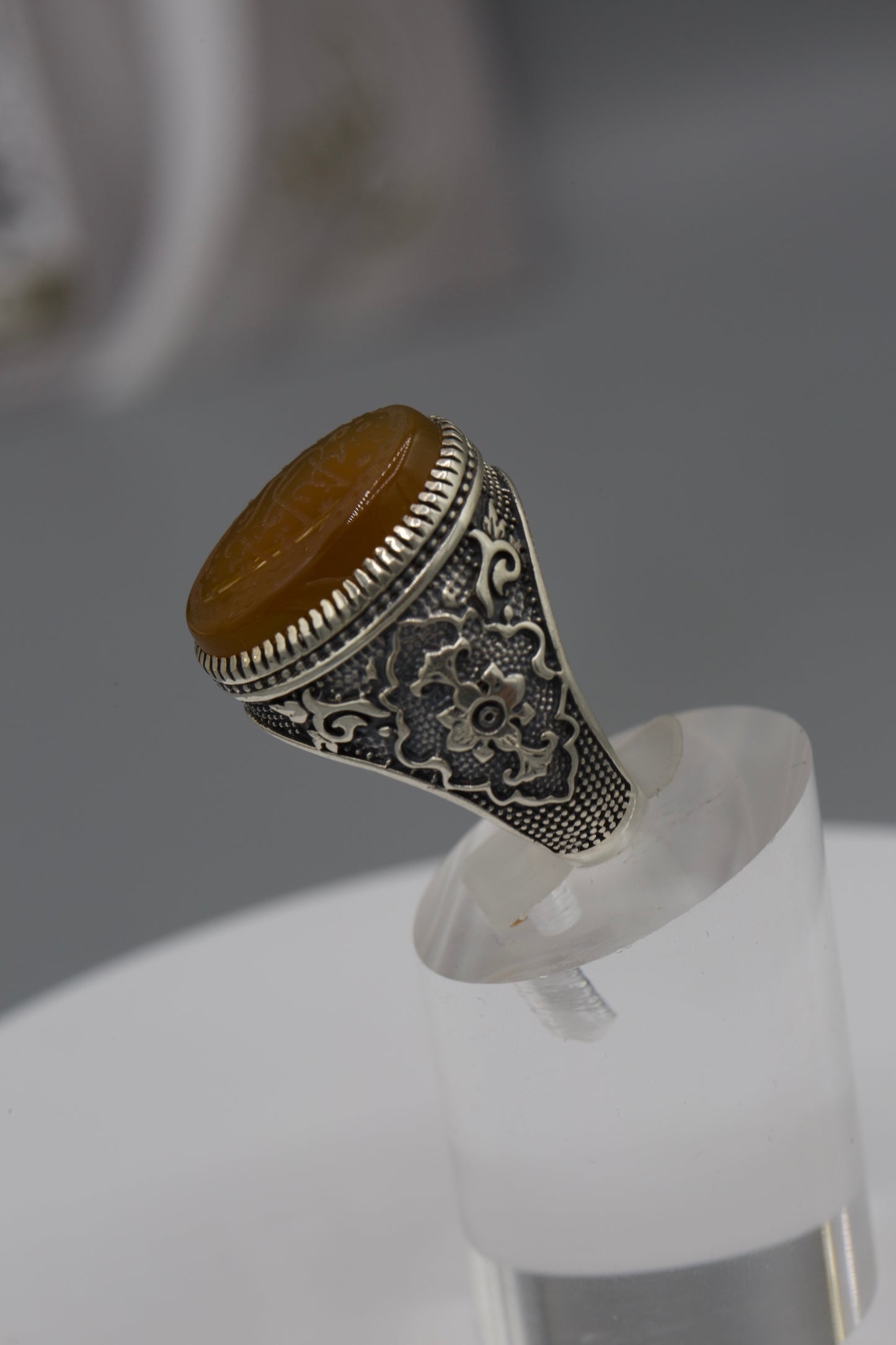 Qalam-Zani Yemeni Aqeeq ‘ya Rasool Allah’ Ring