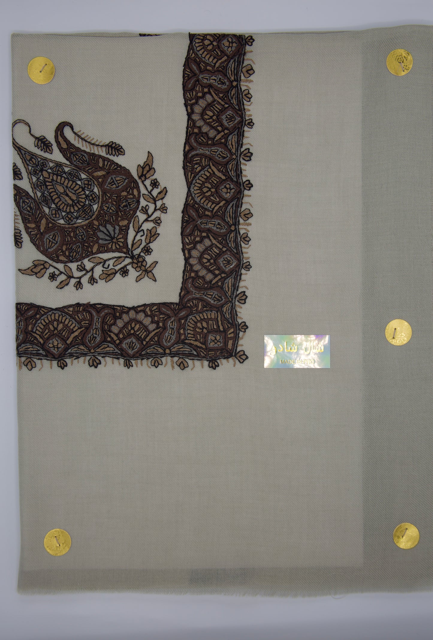 Authentic Embroidered Omani Shawl