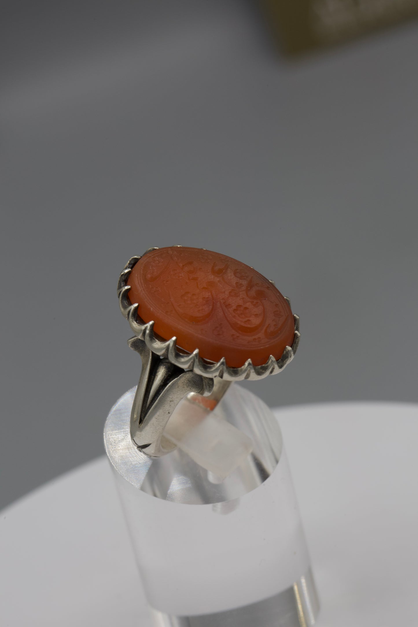 Handmade “Ya Samii ya badii” Yemeni high engraving ring