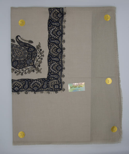 Authentic Embroidered Omani Shawl