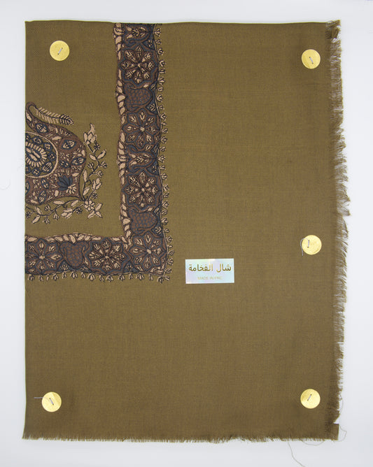 Authentic Yellow Omani Shawl