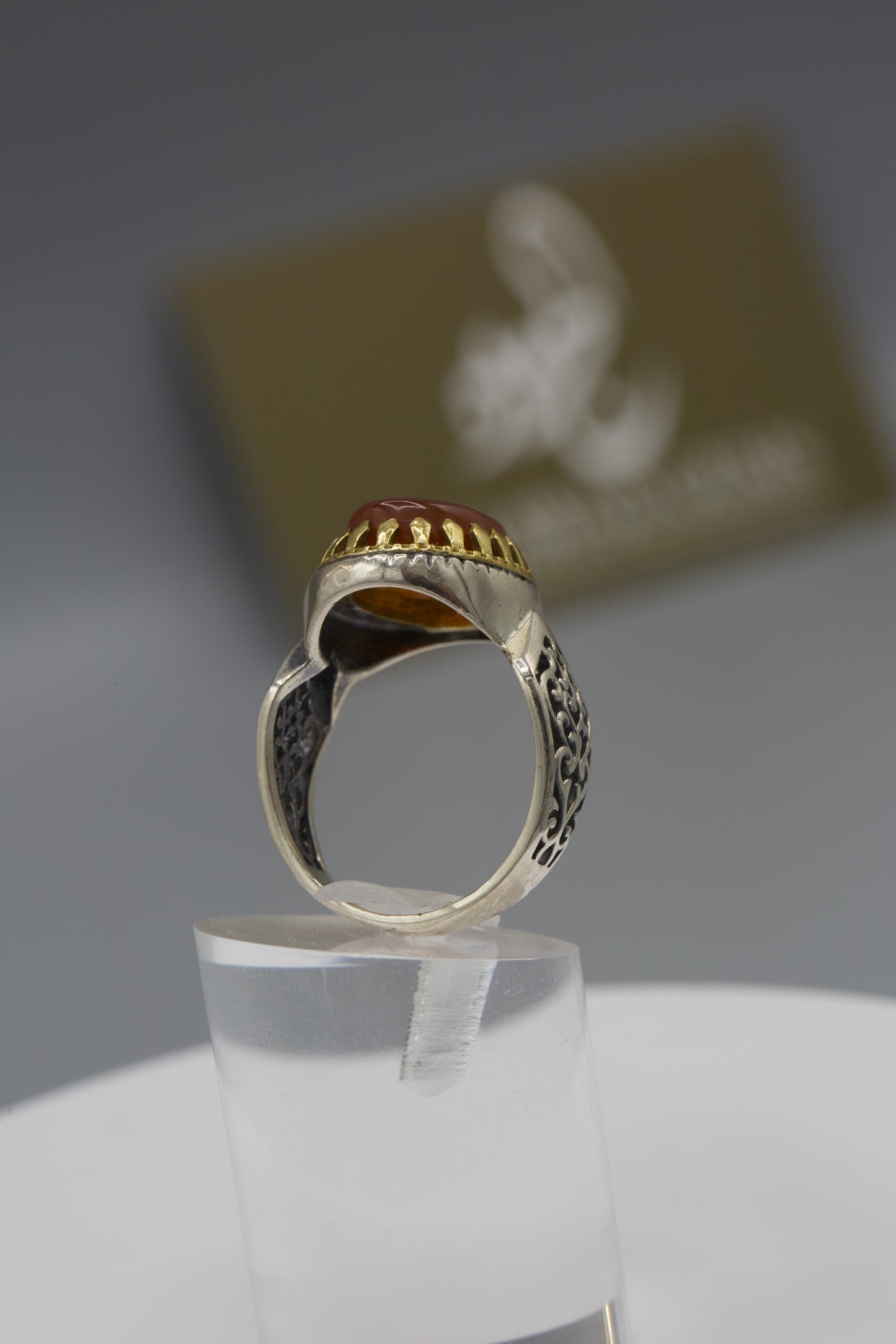 Men’s Yemeni Aqeeq ring