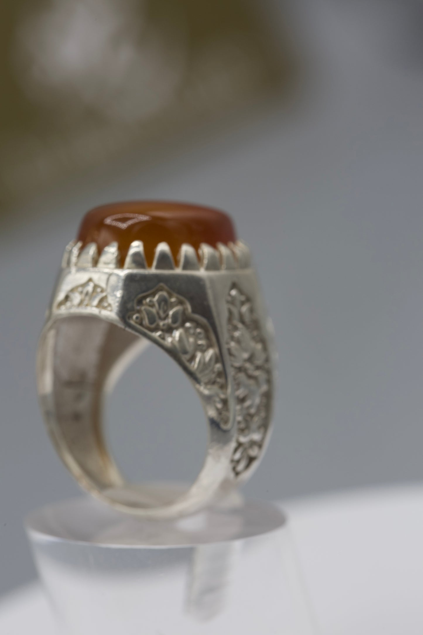 Men’s Yemeni ‘feyli’ silver ring