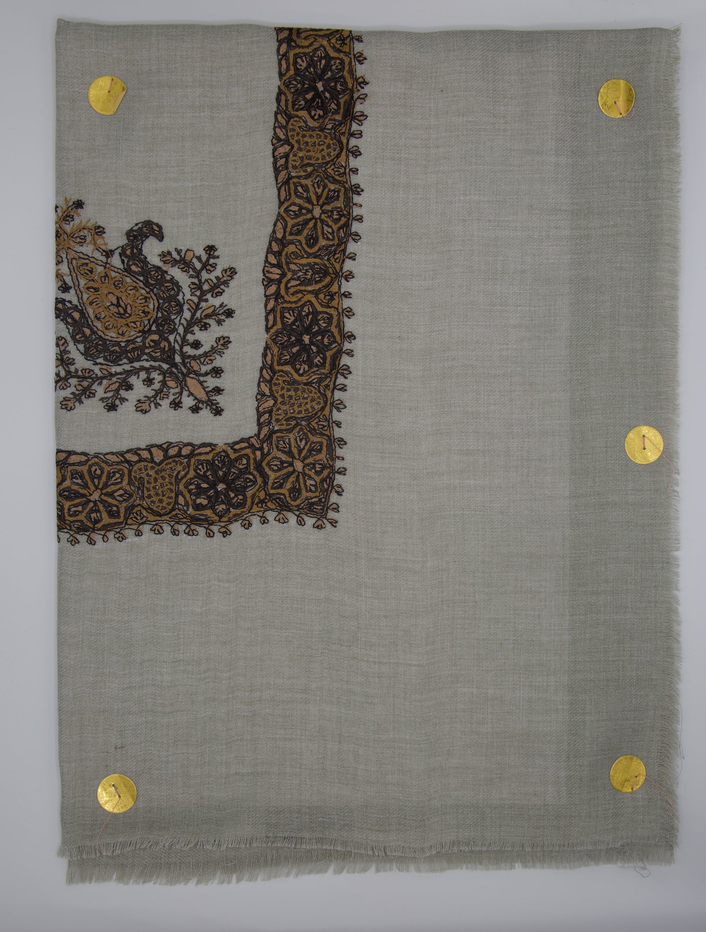 Authentic Embroidered Omani Shawl