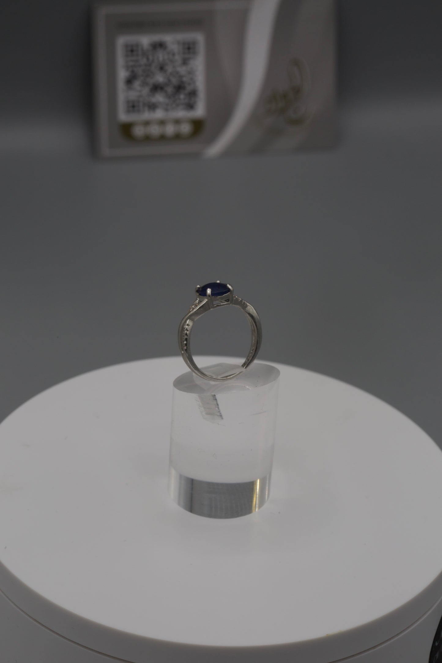 Women’s Sapphire silver Ring[03]