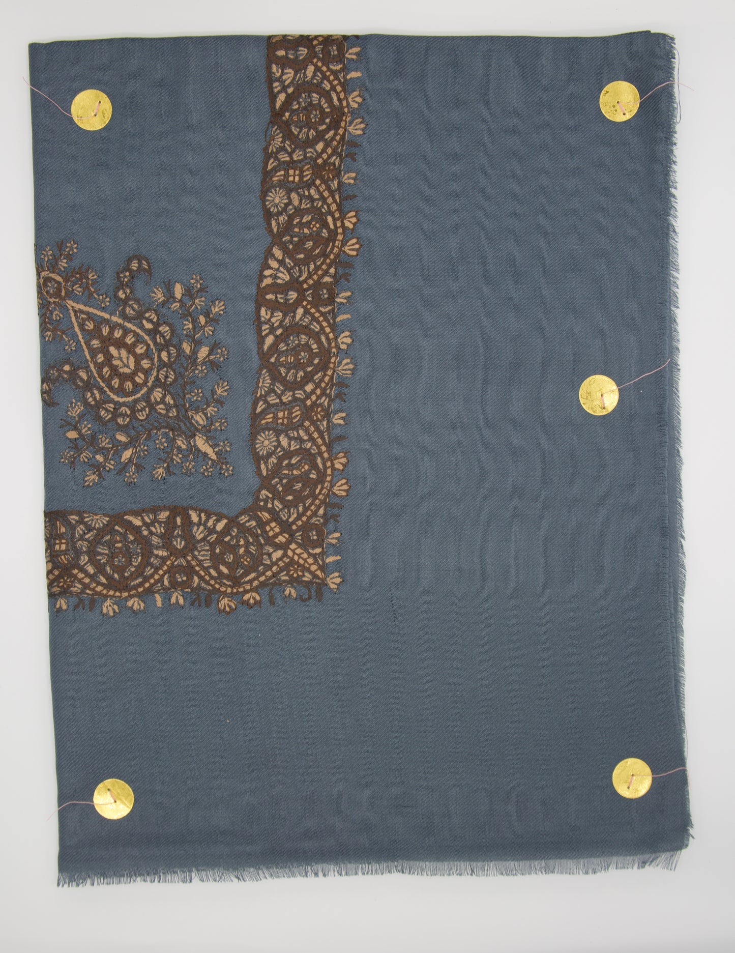 Authentic Blue Omani Shawl