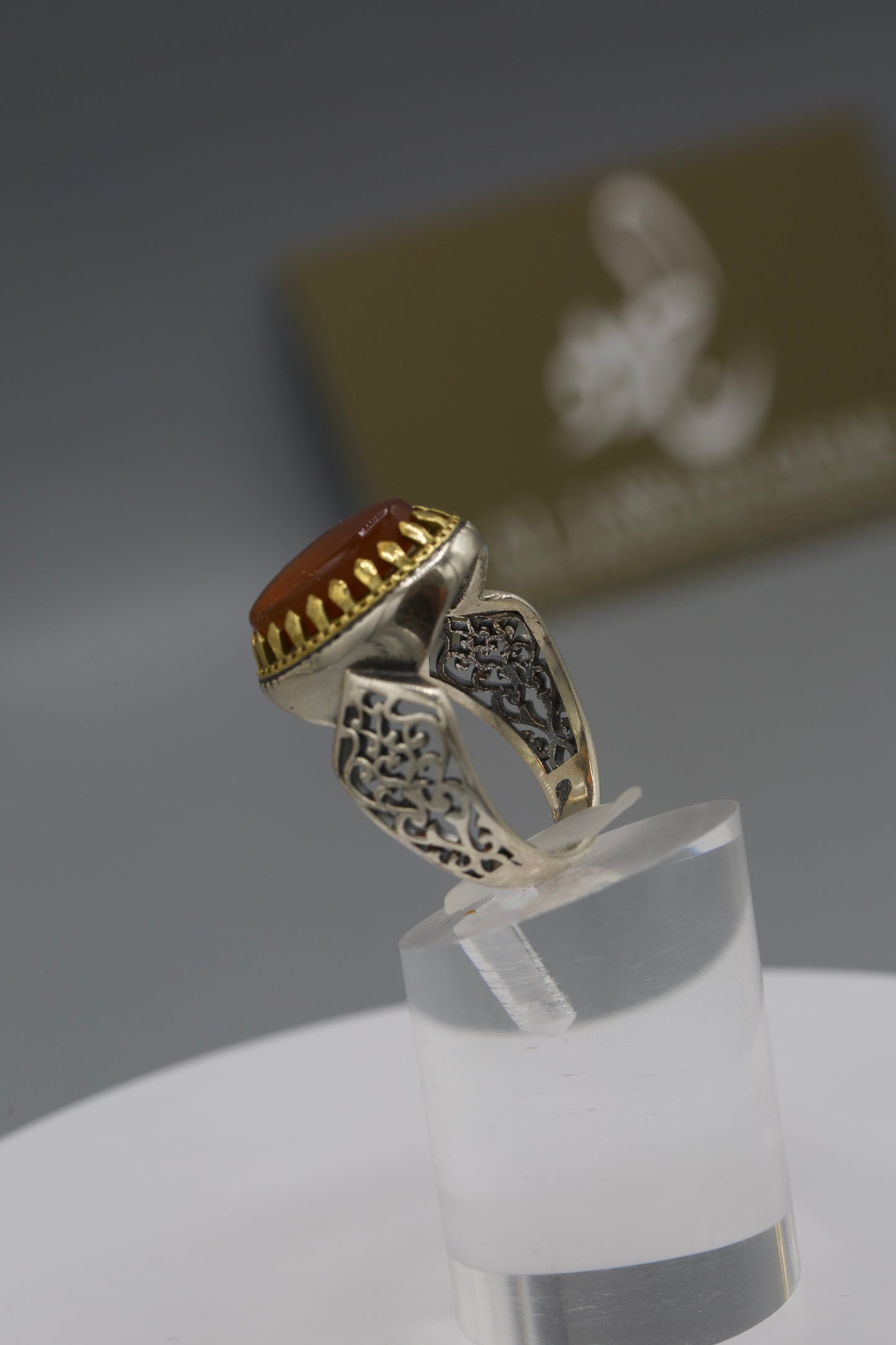 Men’s Yemeni Aqeeq ring