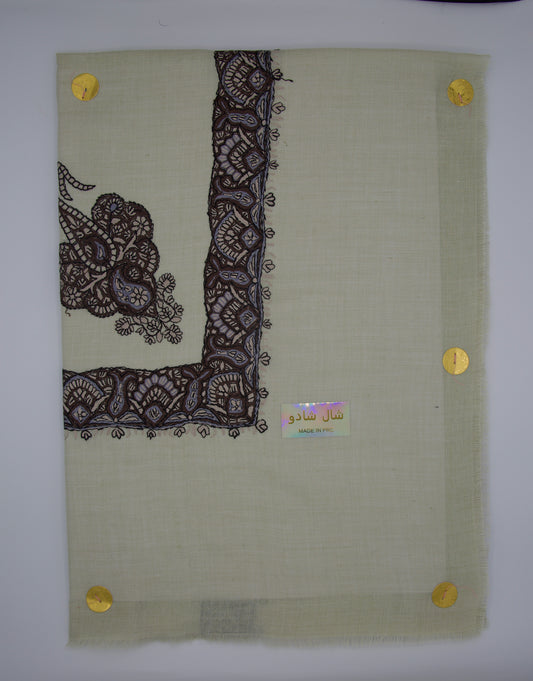 Authentic Embroidered Omani Shawl